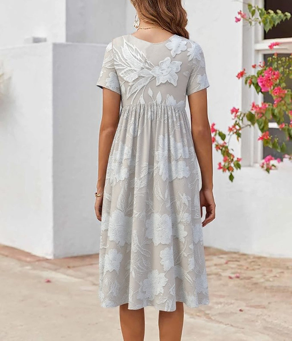 Mila | Classic Midi Dress