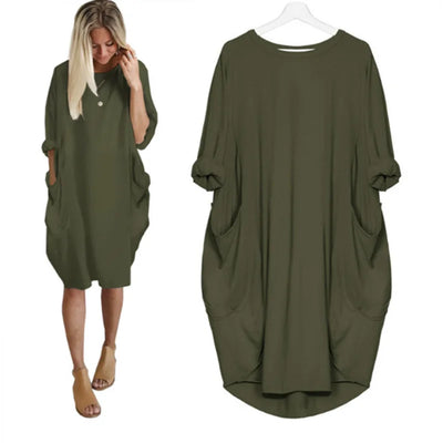Miranda - Comfortable Tummy Covering Dress
